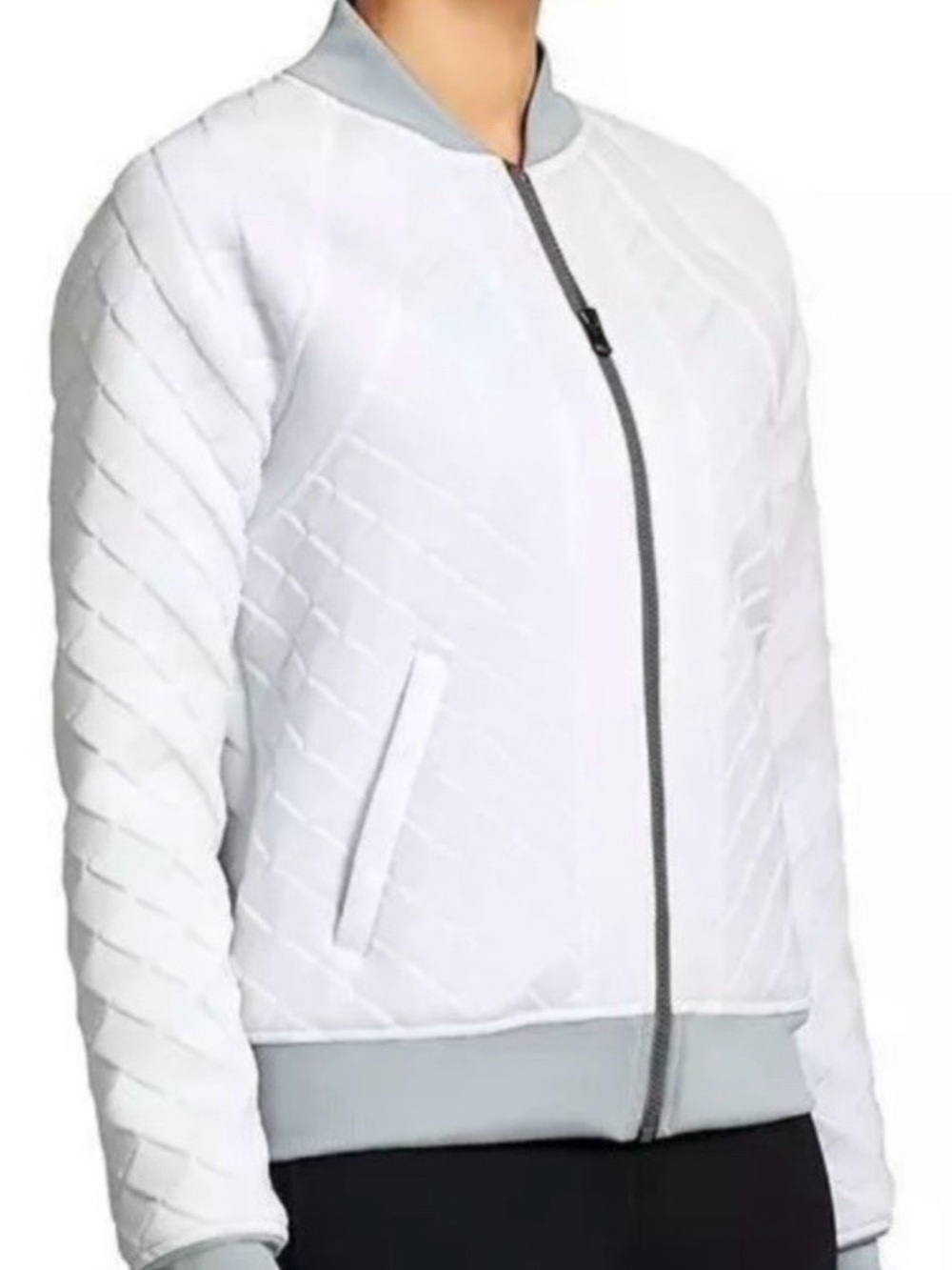 Athleta Infusion Bomber Quilted Jacket - Picture 2 of 10